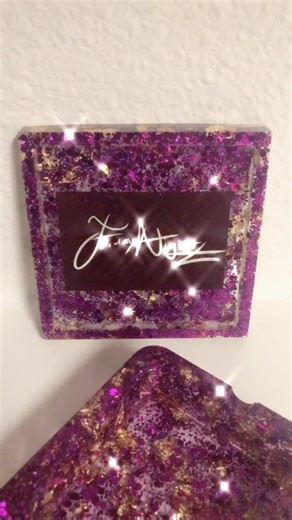 Business logo coaster #resincoaster #resinashtray #resinideas #fyp