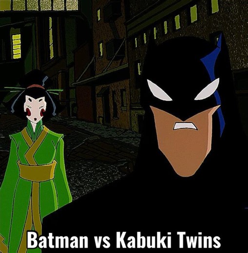 Batman vs Kabuki Twins #shorts #shortvideo #series #fouryou
