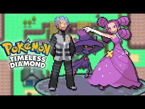 Pokemon Timeless Diamond Walkthrough Part 6 - Cyrus & Gym Leader Fantina