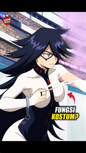 Kenapa Kostum Midnight Sangat terbuka⁉️ #anime #myheroacademia #shorts