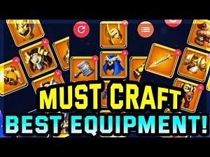 ENDGAME EQUIPMENT GUIDE! Best Equipment Guide Rise Of Kingdoms! [For All 3 Troop Types!]