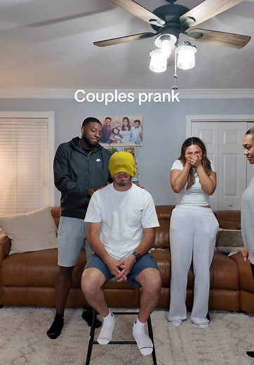 Couples Prank: Blindfolded Guessing Game 🤣