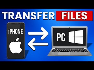How To Transfer ANY FILE from iPhone/iPad to PC (Both Ways) - FAST & EASY