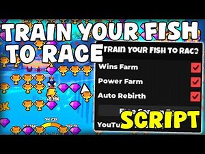 [🐟NEW] Roblox Train Your Fish To Race Script Auto Farm, Infinite Wins & Eggs Pastebin 2026