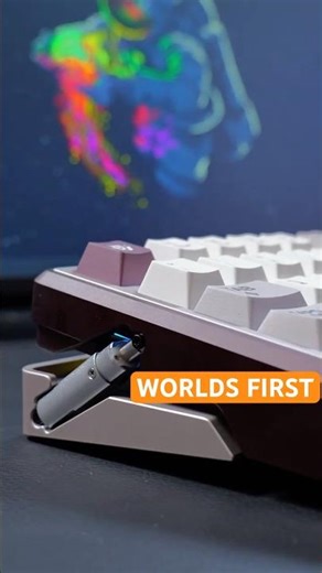 World’s First Motorized Keyboard?! Meet the CTRL 100 Tech Beast