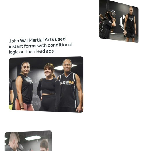 Next time you set up a lead ad, filter out unqualified customers by asking preliminary questions using conditional logic. | Meta for Business