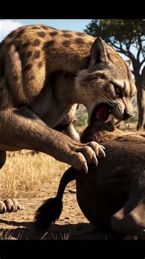 Smilodon The Brutal Throat Ripper #prehistoricanimals