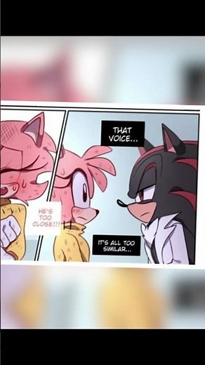 Doctor Shadow 💉 Shadamy Comic Dub 😳 | Shadow The Doctor & Amy Rose 💞 #shadamy #sonicshort #viral