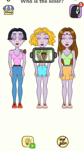 who 🤔 is killer.🧐 #shorts #short #funny #impossibledate #gameplay #viral #trending #gaming