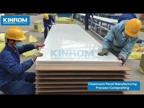 Cleanroom Panel (Handmade) Manufacturing Process #cleanroom #cleanroomequipment #cleanroomdesign