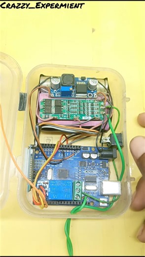Arduino And Relye Project #shorts #arduino