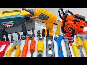 12 min to open the box, satisfied with the electric screwdriver, screw assembly toolbox | Toy Review
