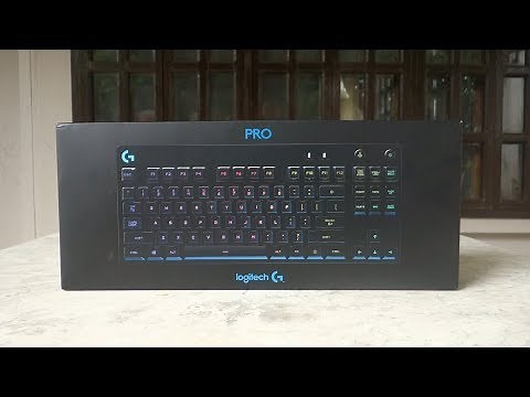 Logitech G Pro TKL Mechanical Gaming Keyboard – Unboxing and Overview