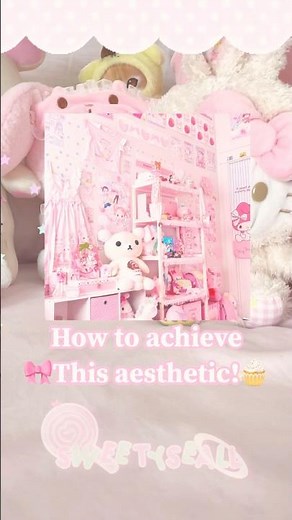 How to be kawaii/ “cutecore“ #cutecore #kawaii #cute #pink #sanrio #kawaiicore #aesthetic #shorts
