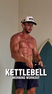 🔱 MORNING WORKOUT WITH KETTLEBELL ⏰ 3 rounds | 30 sec work | 30 sec rest 1️⃣ Rotational Around The Body 2️⃣ Kettlebell Thruster 3️⃣ Bent-Over Row 4️⃣ Curl Front Raise 5️⃣ French Press 🤝 Save for later and Share with friends #kettlebell #fitness #homeworkout #workoutvideos #fullbody | Dee Fit