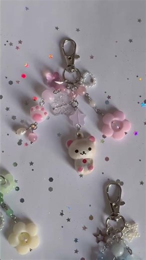 cluster keychains #crafting #handmade