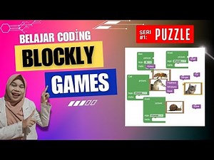 Tutorial Blockly Games: Selesaikan Puzzle (Level 1) Belajar Coding untuk Pemula!