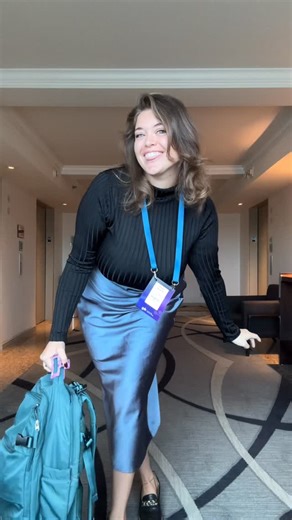 Erica Jean on Instagram: "Just another plus size conference fit for your consideration 💕"