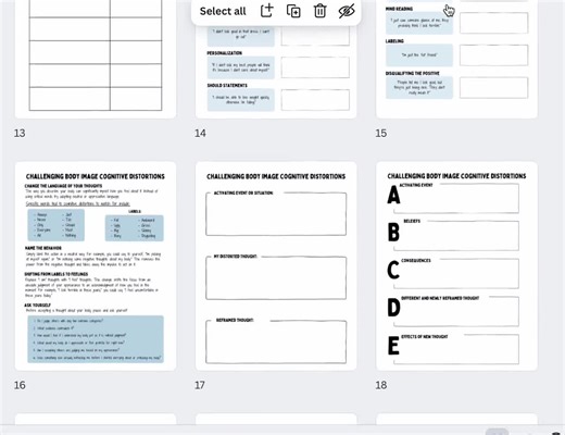 Body Image Workbook: Self-love & Acceptance (32 Pages) (digital Download) - Etsy