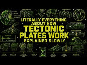 Literally Everything About How Tectonic Plates Work Explained Slowly (For Sleep)