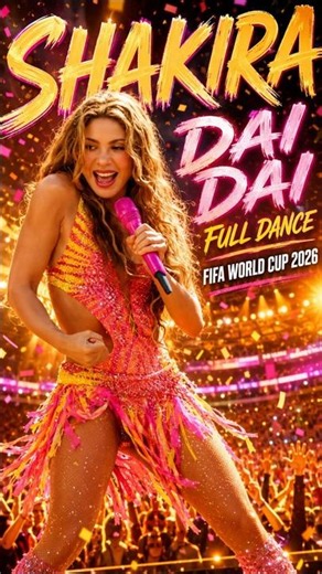 Shakira & Burna Boy Full Dance – Dai Dai at FIFA World Cup 2026