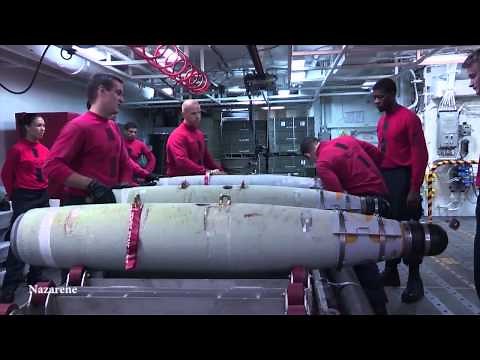 Navy Ordnancemen Making Bombs & Loading