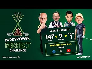 Watch Live: The Paddy Power Perfect Challenge!