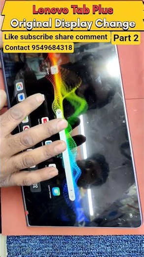 Lenovo Tab Plus Original Display change #music #newmusic #song #cover #oppogiare #sonytws #sony