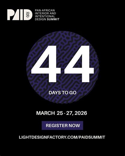 44 Days to Africa’s Biggest Design Summit