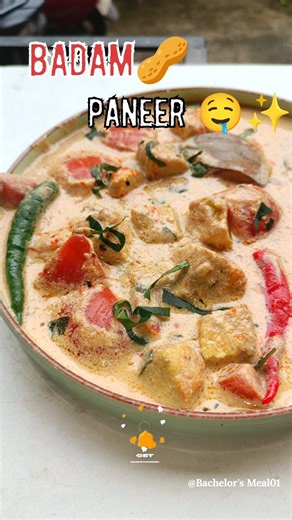 Easy Badam Paneer Recipe | No Onion No Garlic #Shorts #ytshorts