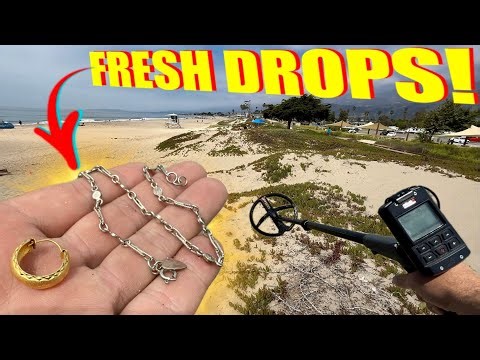 They Dropped GOLD and SILVER On This Beautiful California Beach!