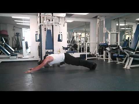 Extended plank exercise