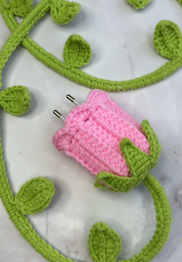 Create Your Own Crochet Charger Cable Cover