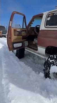 Snow Wheeling in Feather Falls Canyon ❄️🔥 Why We Build These #shorts #offroad