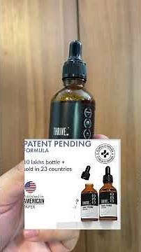 Thrive Anti Grey Hair Serum | anti Grey Hair Serum | Thrive hair Serum 2.0 Review #shorts #hairserum