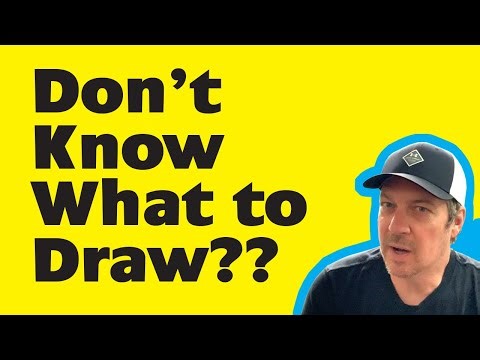 FIVE Easy Things to DRAW at HOME! (Beginner Drawing Practice)