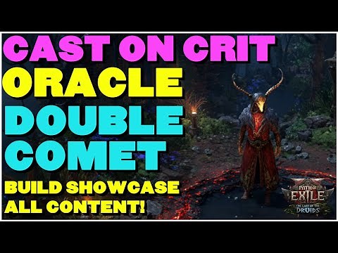 [Poe 2 0.4] Cast On Crit DOUBLE COMET Oracle Druid! Rain Down INFINITE Comets On Your Enemies!
