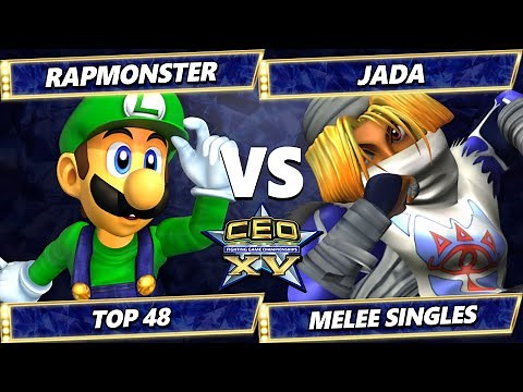 CEO 2025 - RapMonster (Luigi) Vs. Jada (Sheik) Smash Melee - SSBM