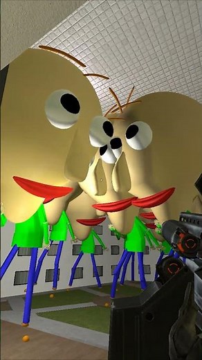 Dancing Baldi in Garry’s Mod #shorts #gmod #baldi