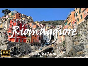 RIOMAGGIORE (Cinque Terre) – Italy 🇮🇹 [4K video]