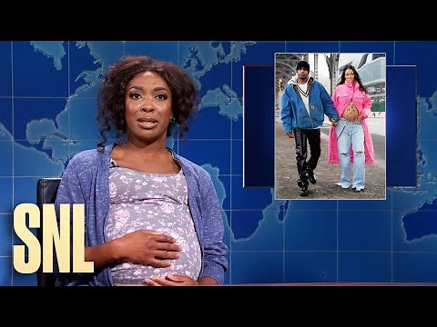 Weekend Update: Weary Mother in Her Darkest Hour on Rihanna's Pregnancy - SNL