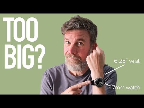 How to tell if a watch is too big for you