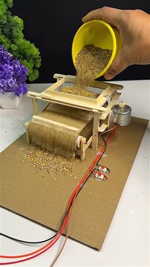 Sand Filtering Machine 🔌⚡ #simple #amazing #schoolproject #diy #new #hacks #ideas #experiment