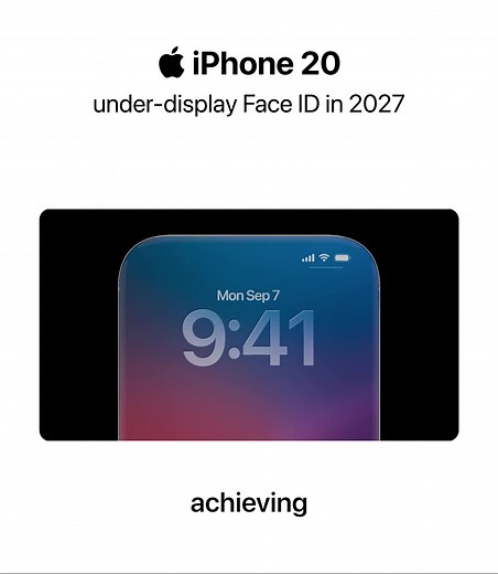iPhone 20 Features: Edge to Edge Display and Face ID