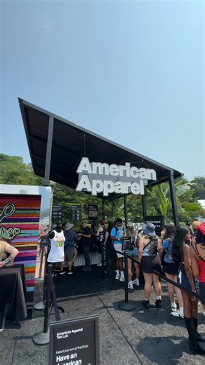 14K views · 131 reactions | At the end of July, our brand American Apparel brought their custom apparel experience to the Lollapalooza music festival in Chicago. All weekend, festival-goers could stop by the American Apparel Tee Lab to watch special designs and patches printed on American Apparel blanks, right before their eyes. #Lollapalooza #AmericanApparel | Gildan, Making Apparel Better | Facebook