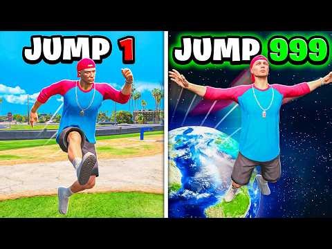 ich springe 999.999 METER in GTA 5!