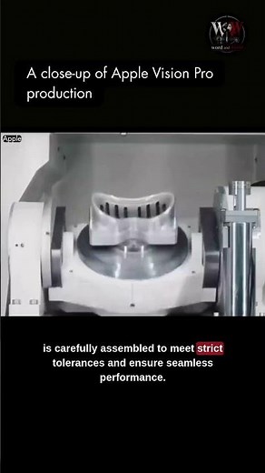 Apple's Vision Pro assembly process exposed #apple #applevisionpro #tech