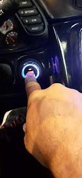 c5 Corvette push button start,