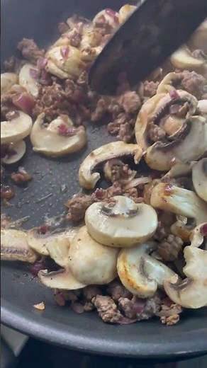 👇 Rezept 👇Hackfleisch-Kohlrabi-Pfanne #lowcarb #abnehmen #food #recipe #rezepte