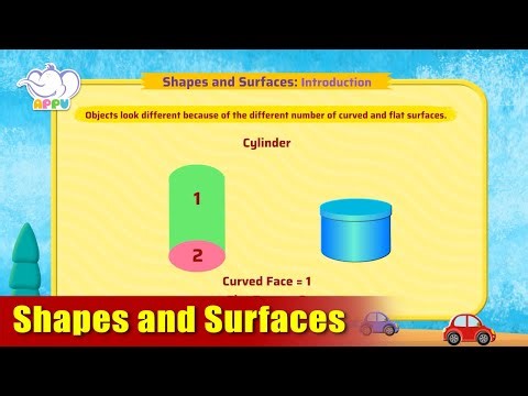 G2 - Module 23 - Introduction - Shapes and Surfaces | Appu Series | Grade 2 Math Learning